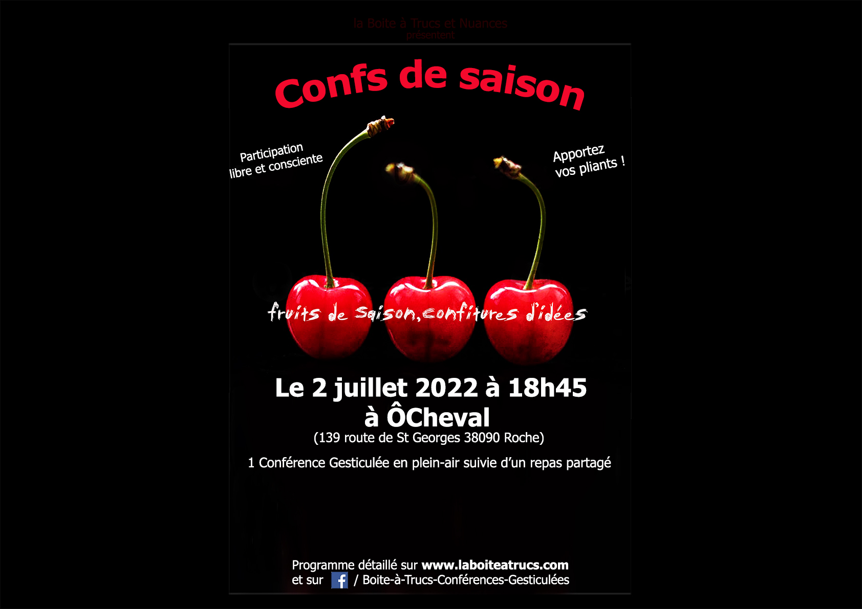 CONFS DE SAISON 2022